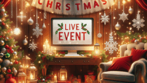 Join Great American Family Stars for a Christmas Facebook Live Event