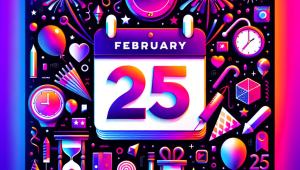 Happy February 25th – It’s Time to *Mark the 25th*!