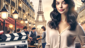 Lacey Chabert Filming New Hallmark Series in Paris