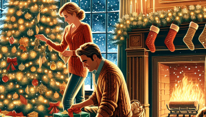 Jillian Murray and Brett Varvel Film New Great American Family Christmas Movie