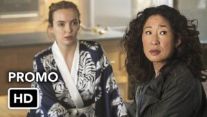Wide Awake: Killing Eve 2×07 Promo featuring Sandra Oh and Jodie Comer in HD