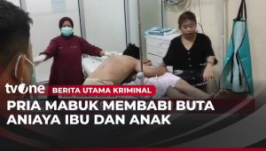 Pria Mabuk Aniaya Ibu dan Anak di Bone | Berita Utama Kriminal