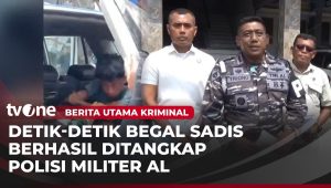Momen PM AL Seret Pelaku Begal, Amankan Senpi dan Sajam | Utama Kriminal