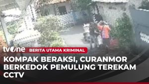 Nyamar jadi Pemulung, Aksi Curanmor Terekam Kamera Pengawas Utama Kriminal