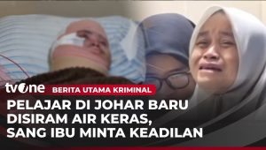 Pelajar Korban Penyiraman Air Keras Terancam Kehilangan Penglihatan Mata