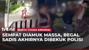 Pelaku Begal Sadis Bersajam Ditangkap