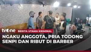 Pria Todong Senjata di Tempat Pangkas Rambut Terekam CCTV: Kejadian Terbaru yang Terekam di Kamera – Berita Utama