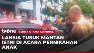 Skandal Sadis: Lansia Tusuk Mantan Istri di Acara Pernikahan Anak | Berita Kriminal