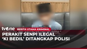 Ki Bedil Ditangkap Setelah Merakit Senpi Ilegal Selama 20 Tahun