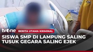 Siswa SMP di Lampung Ditikam Temannya dalam Insiden Diduga Saling Ejek