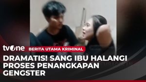 Penangkapan Pelaku Pembacokan, Aksi Dramatis dan Polisi Dihadang oleh Ibu Pelaku