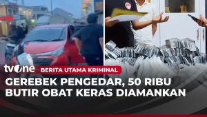Puluhan Ribu Butir Obat Keras Digagalkan oleh Polisi: Berita Utama Kriminal Terbaru