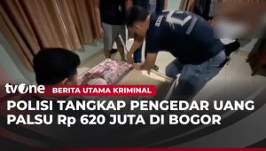 Polisi Berhasil Mengungkap Peredaran Uang Palsu Rp 620 Juta di Bogor, Pelaku Utama Dibekuk | Berita Terbaru tvOne