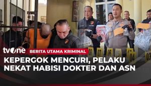 Pelaku Kepergok Mencuri dan Membunuh Dokter serta ASN: Berita Utama Kriminal Terbaru