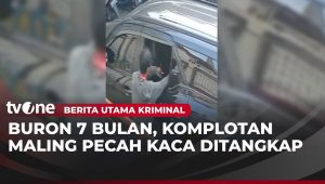 Polisi Berhasil Menangkap Komplotan Maling Pecah Kaca Setelah 7 Bulan Buron