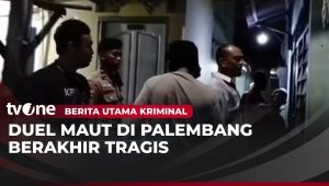 Duel maut karena dendam berujung pada satu korban tewas di Palembang. Berita kriminal terbaru.
