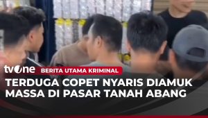 Terpergok! Pria Terduga Copet Nyaris Dijadi Bulan-bulanan Warga