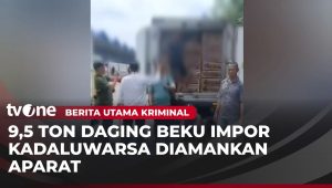 Polri Berhasil Menggagalkan Peredaran Daging Beku Impor Kedaluwarsa 9,5 Ton