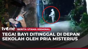 Misteri Pria Berjaket Putih: Aksi Mencengangkan Buang Bayi di Depan Sekolah