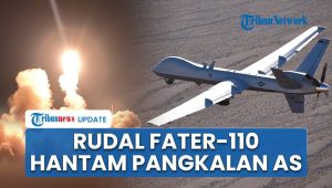 Aksi Balas Dendam Iran: Serangan Rudal Fateh-110 Hancurkan Pangkalan AS dan Drone Tempur