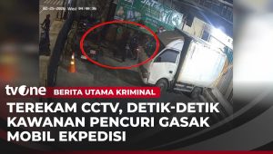 Rampok Mobil Box Ekspedisi Terkuak: Detik-detik Aksi Pencurian Terekam CCTV