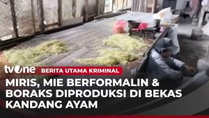 Skandal Mie Berformalin: Polisi Razia Pabrik Mie Hingga ke Garut