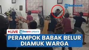 Teror di Minimarket Sumedang: Perampok Bersajam Lukai 2 Kasir, Pelaku Diamuk Massa