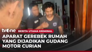 Gudang Motor Curian Terungkap: Polisi Gerebek Rumah Penyimpanan Terlarang
