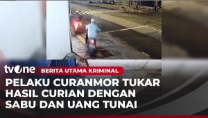 Polisi Berhasil Meringkus Curanmor yang Tukar Barang Curian dengan Sabu