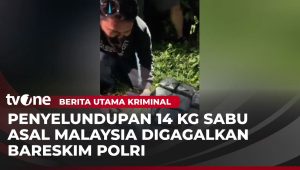 Operasi Bareskrim Ungkap Sindikat Penyelundupan 14 KG Sabu dari Malaysia