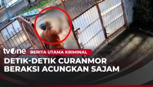 Rekaman CCTV Mengejutkan: Aksi Curanmor Bersenjata di Jalanan Jakarta