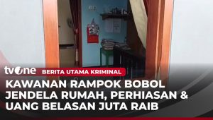 Pencurian Berdarah: Komplotan Rampok Bersajam yang Berhasil Merampok dan Menggasak Rumah Penghuni