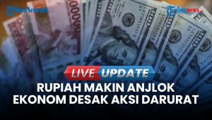 Krisis Mata Uang: Rupiah Melonjak hingga Tembus Rp18.000 per Dolar AS, Industri Merana