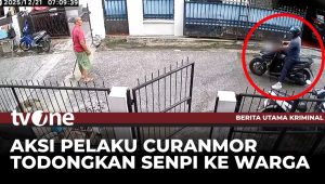 Teror Curanmor: Pelaku Todongkan Senpi ke Warga, Terekam di