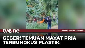 Misteri Terungkap: Mayat Pria Terbungkus Plastik di Cikupa
