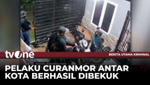 Operasi Polisi Berhasil Menyergap Komplotan Curanmor Spesialis Antar Kota di