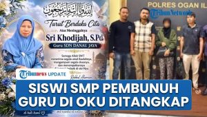 Middle School Student Stabs Teacher to Death in OKU South Sumatra, Surrenders Herself as Thief Caught in the Act