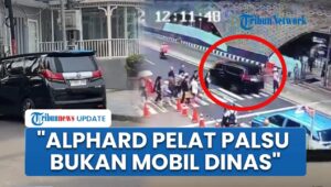 Police Confirm Alphard with Fake Plates at Bundaran HI Not Government Vehicle, Owner’s Identity Sought