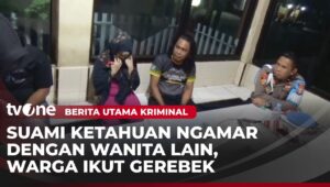 Skandal Perselingkuhan: Istri Ditemani Warga Gerebek Suami Ngamar dengan Wanita Lain