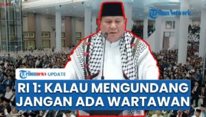 Prabowo Sets Conditions for Accepting Invitation: No Journalists Allowed, Caution in Speech Required