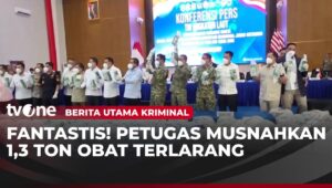 Operasi TNI AL Berhasil Musnahkan 1,3 Ton Ketamine, Ancam Pengedar Narkoba!