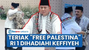 Prabowo’s Moment: Ambassador Presents Keffiyeh After Boldly Shouting ‘Free Palestine’